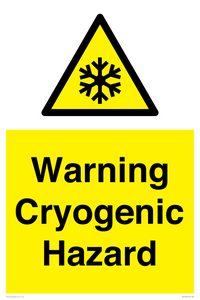 Warning Cryogenic Hazard